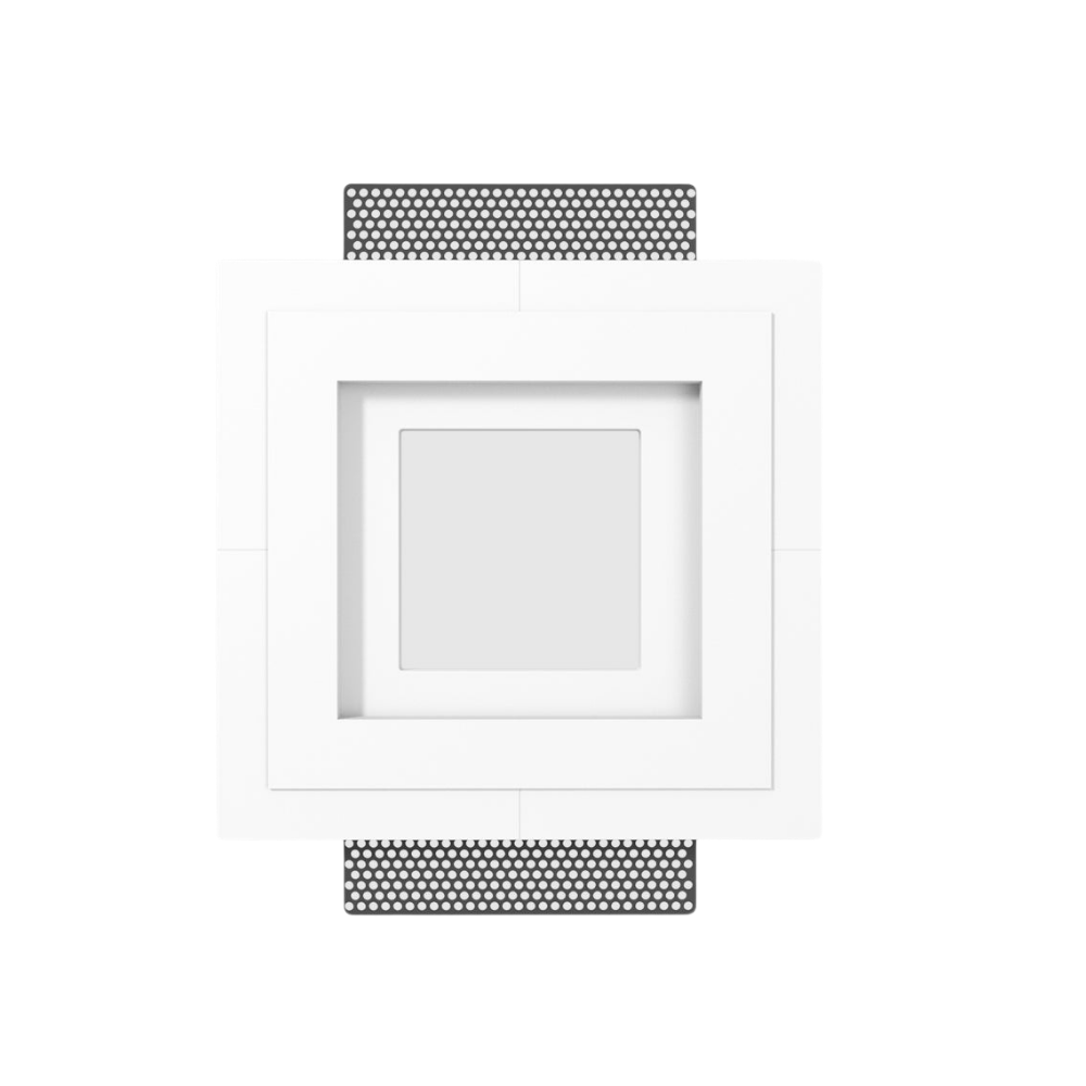 SLA-LPTS-062 Architectural Thermostat Platform – front view of square-corner mount