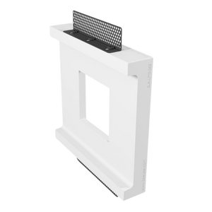 Back view of SLA-LPTS-062 mount – showing drywall bracket adjustments and mounting hardware