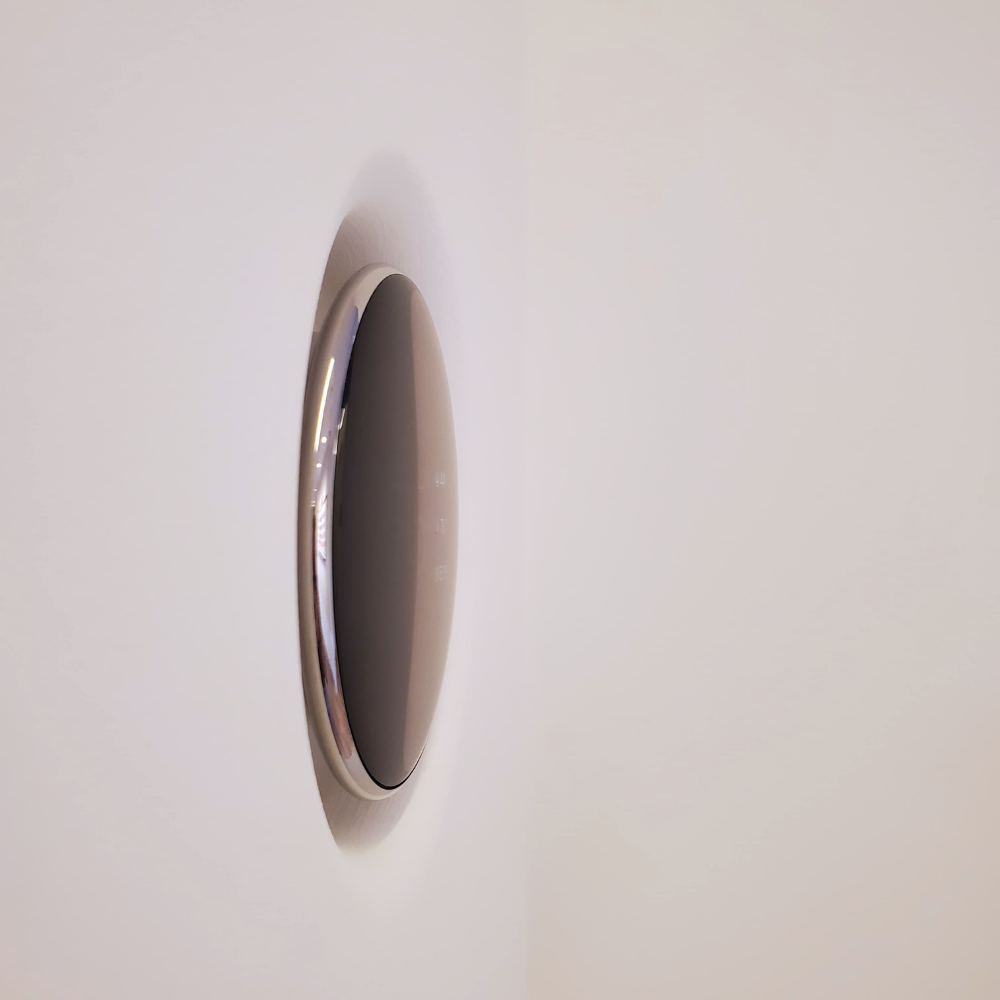 Side profile of google nest installed seeless platform SLN-TSU-375