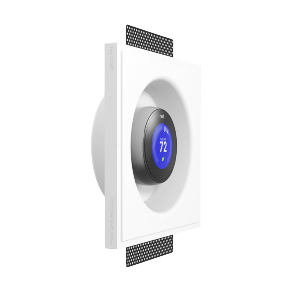 SLN-TSU-750 in-wall plaster mount – designed for Nest thermostat with universal compatibility