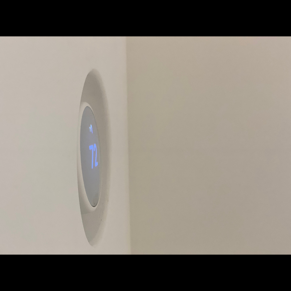 SeeLess  model for thermostats, shown with sensor