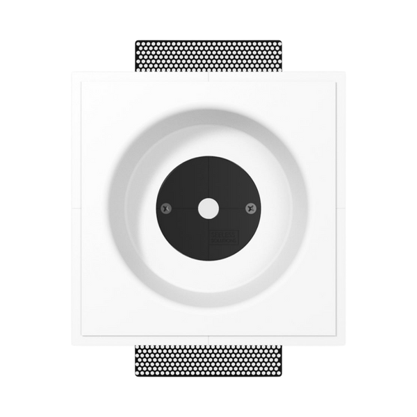 Installed SLN-TSU-750 platform with smooth, trimless drywall integration