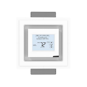 Front view of SLL-TSQ-750 platform – paintable level 5 finish and trimless aesthetic