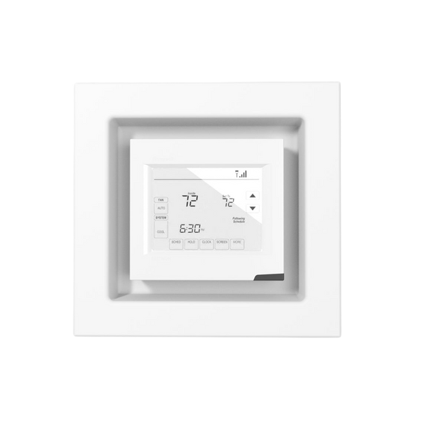 SLL-TSQ-750 recessed mount – compatible with square thermostats, keypads, and controllers