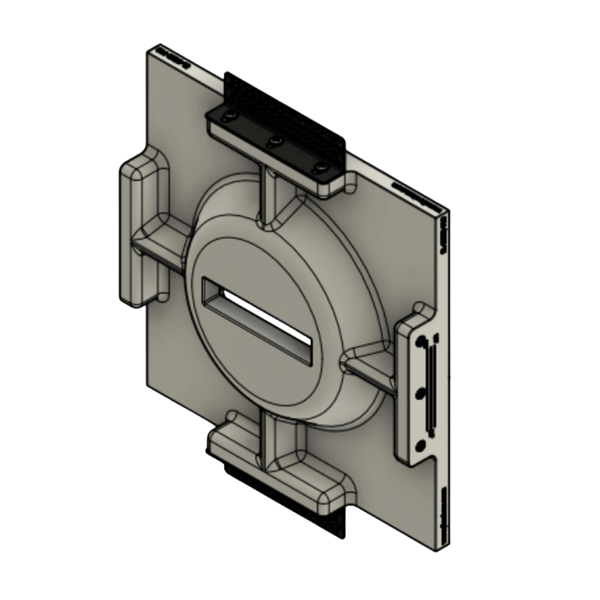 SL-C2ER-110 recessed camera mount – trimless in-wall installation for minimal profile