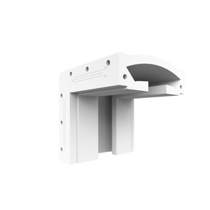 Close-up of SLS-GLC15-CW showing precise gypsum edges and flush mount installation