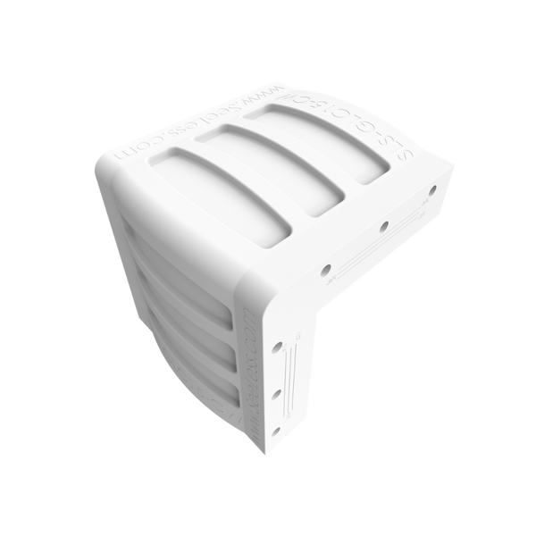 Perspective view of GLC15-CW accessory integrated into a continuous gypsum lighting system