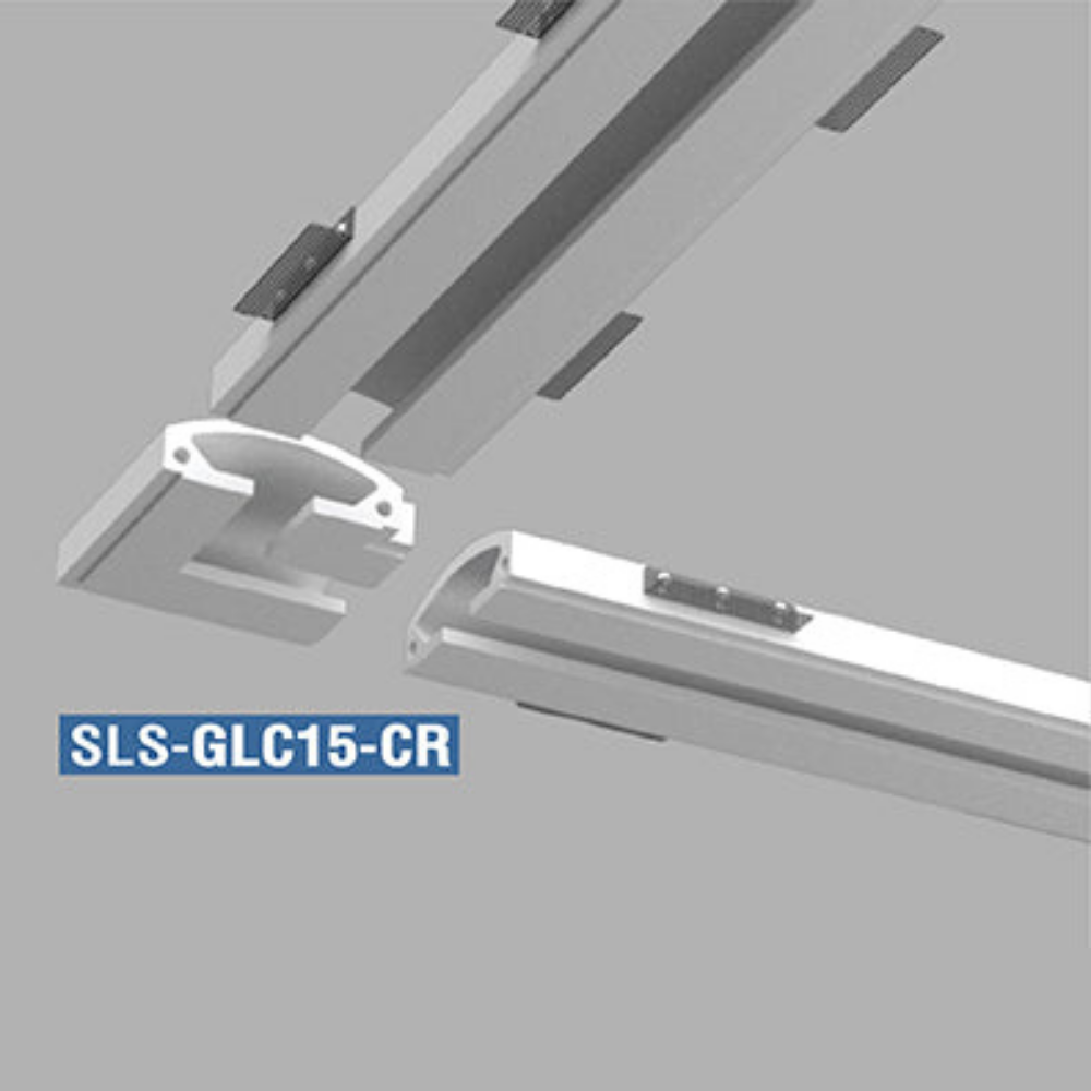 SLS-GLC15-CR Gypsum Lighting Cove Corner | SeeLess - SeeLess.com, image size:1000x1000