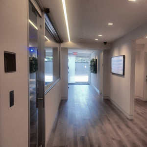 SLS-GLC15 gypsum lighting cove flush in-wall mount by SeeLess