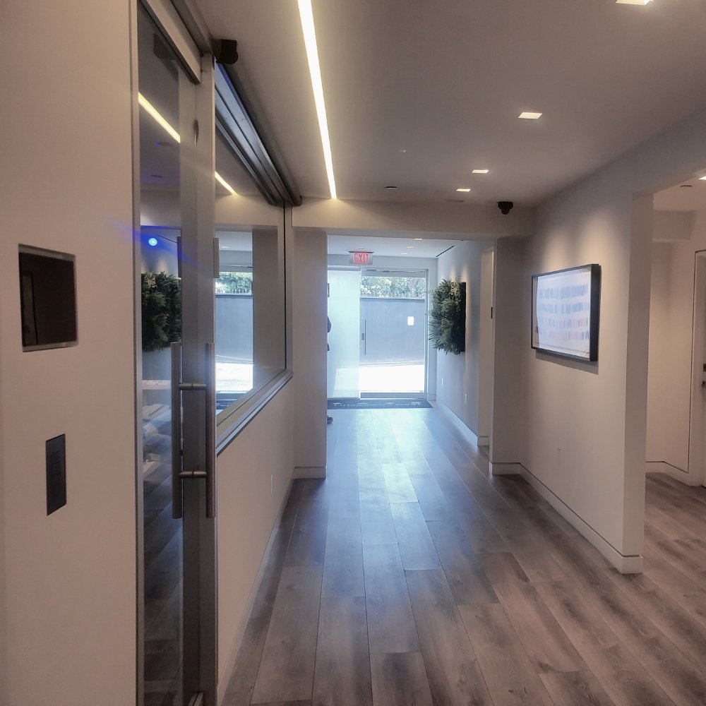 SLS-GLC15 gypsum lighting cove flush in-wall mount by SeeLess