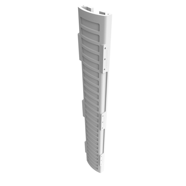 Side profile of SLS-GLC15 Gypsum Lighting Cove, highlighting slim, flush in-wall design for seamless ceiling integration