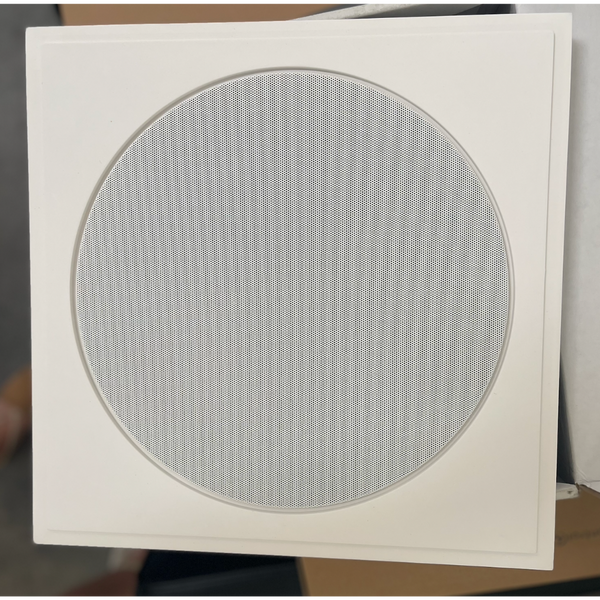 Top view of SL-WICS7R-030 flush mount with Wisdom ICS7a round grill