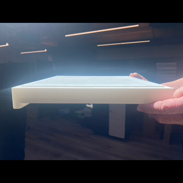 Prototype detail for Wisdom ICS7a speaker