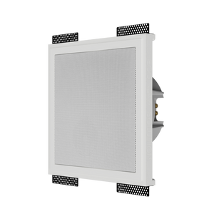 Side angle of SL-WICS7S-030 platform featuring Wisdom square speaker and 1/32” reveal detail