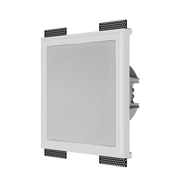 Side angle of SL-WICS7S-030 platform featuring Wisdom square speaker and 1/32” reveal detail
