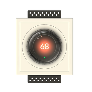 3D render of the Universal Thermostat flush mount SLN-TSU-375