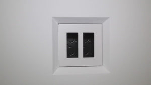 SLD-3G-062 Three Gang Designer Style Mount. Three Gang Designer Style In-Wall Plaster Mounting Platform. Enhance Home Appearance with Embedded Electrical Mounting. Create Elegant Lines with Three-Gang In-Wall Mounting Platform. Sleek Design for Seamless Integration into Walls.