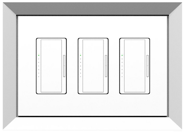 SLAB-3G-062 Three Gang Architectural Bevel Style Mount. Two Gang Architectural Bevel Style In-Wall Plaster Mounting Platform. Sleek and Modern Design with Beveled Edges. Concealed Mounting for Electrical Wiring Devices. Seamless Integration into the Wall for a Clean Look.