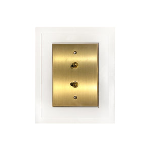 SeeLess Flush mount for Meljac keypads. Meljac Architectural Style In-Wall Plaster Mounting Platform.