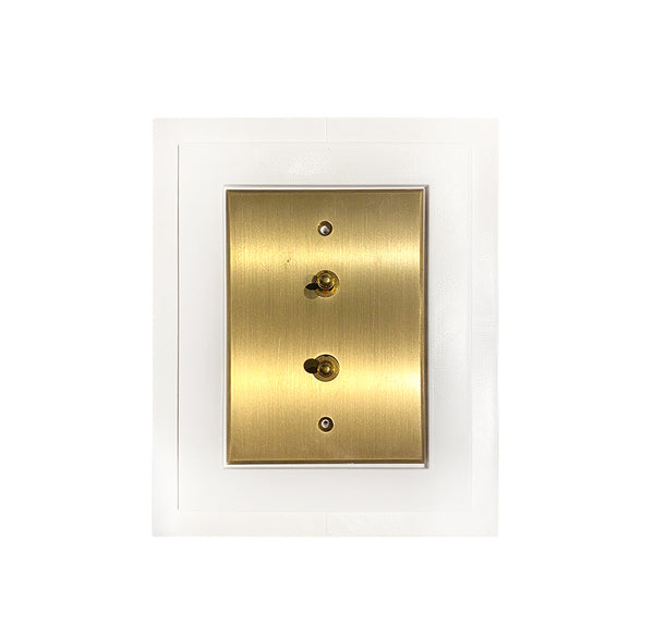SeeLess Flush mount for Meljac keypads. Meljac Architectural Style In-Wall Plaster Mounting Platform.
