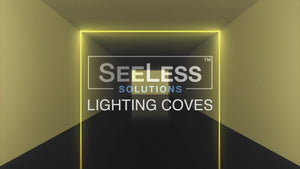 SLS-GLC15-CW Gypsum Lighting Cove's Ceiling to Wall Accessory. Designed for Ease of Installation. Simplify Ceiling-to-Wall Transitions with GLC CW.