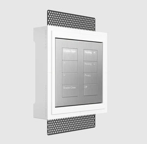 SLA-LP2C-062 Double-Column Lutron Palladiom Mount. Double-Column Lutron International Architectural Style Palladiom In-Wall Plaster Mounting Platform. Seamless Integration for Lutron's Palladiom Faceplate. Specifically Designed for Double-Column International-Style Faceplates.